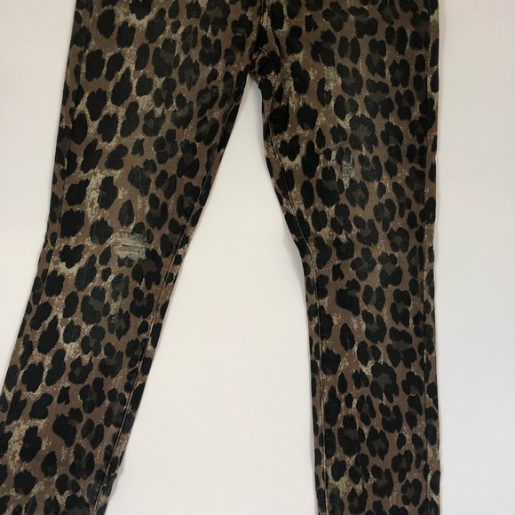 Pacsun mid rise skinniest leopard - Picture 6 of 8